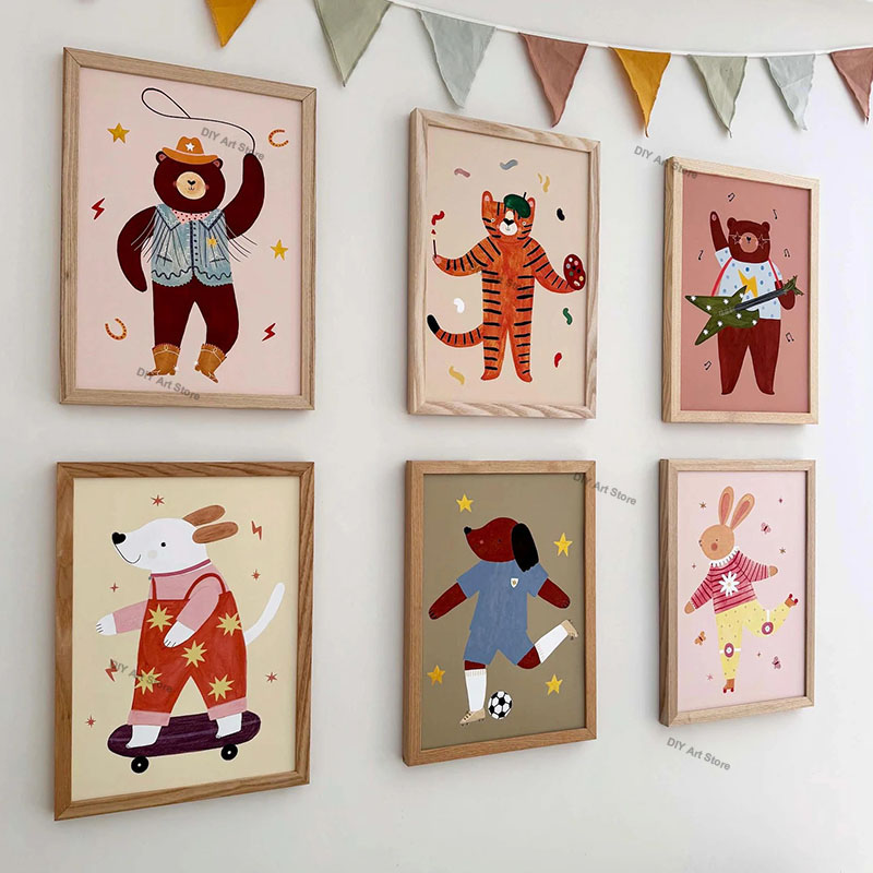 Baby Nursery Wall Decor - Tableaux et Affiches Muraux en Toile