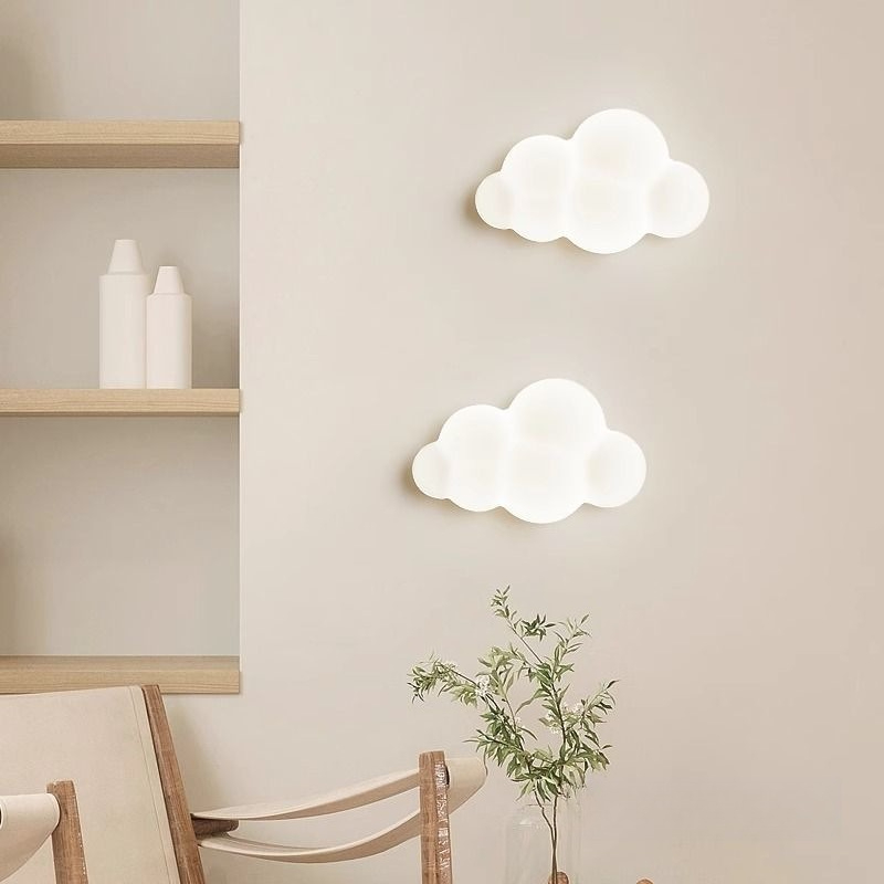 Baby Nursery Light - Appliques murales Nuage Blanc pour chambre