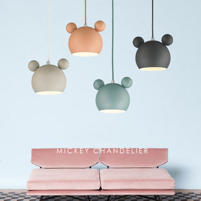 Baby Nursery Light - Lampes suspendues Mickey modernes lampe à