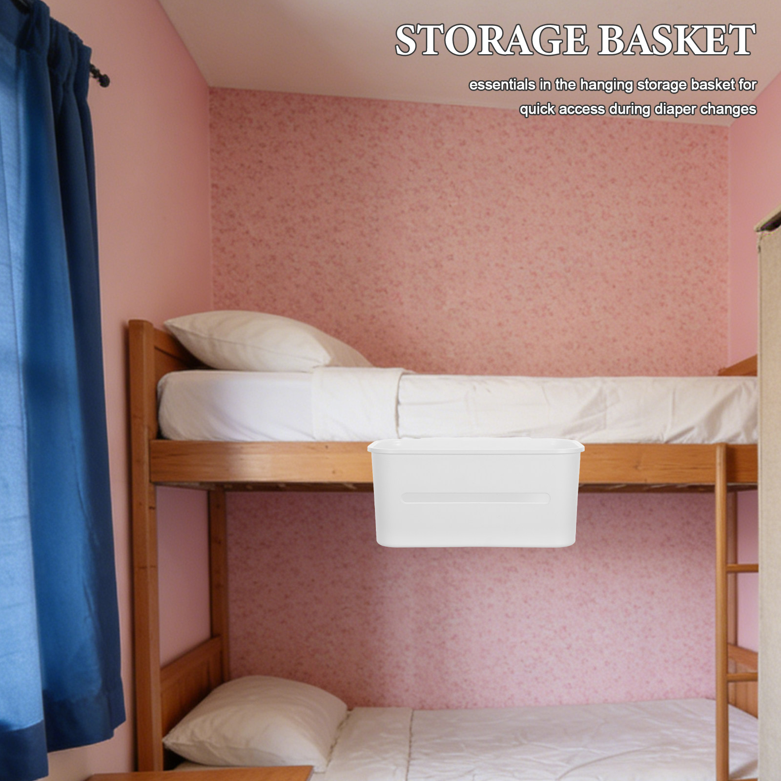 Baby Nursery Package - Panier de rangement suspendu pour berceau,