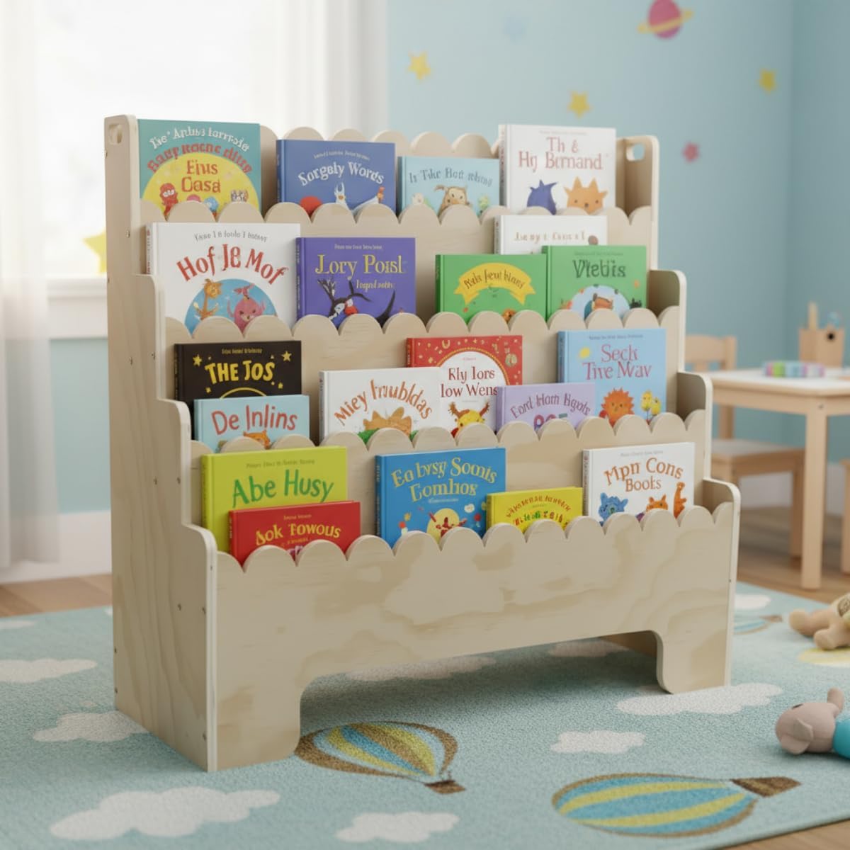 Baby Nursery Bookcase - Étagère à livres pour enfants à