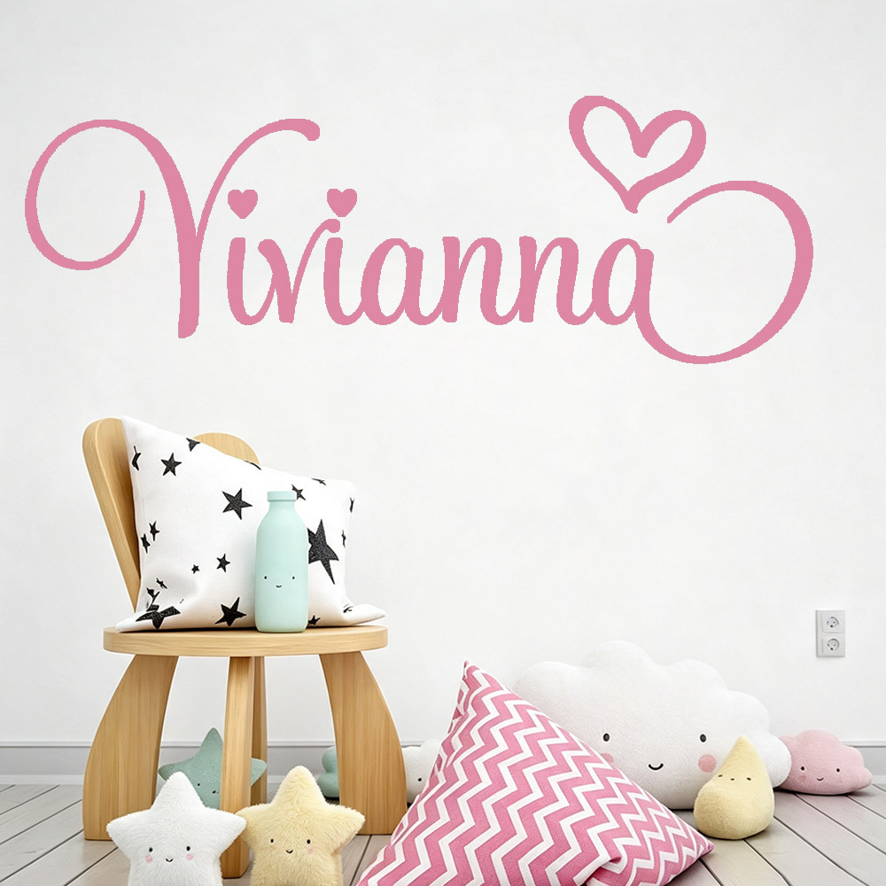 Baby Nursery Decor Girl - Autocollants muraux pour chambres d'enfants, autocollant