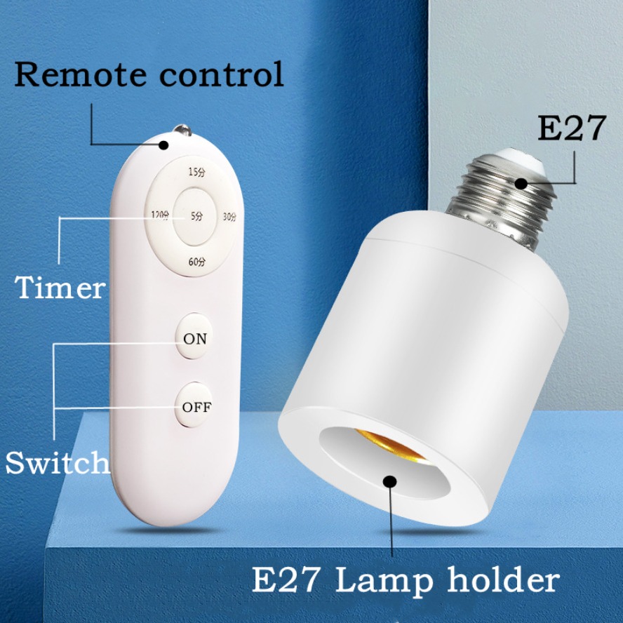 Baby Nursery Light - E27 60W télécommande sans fil minuterie