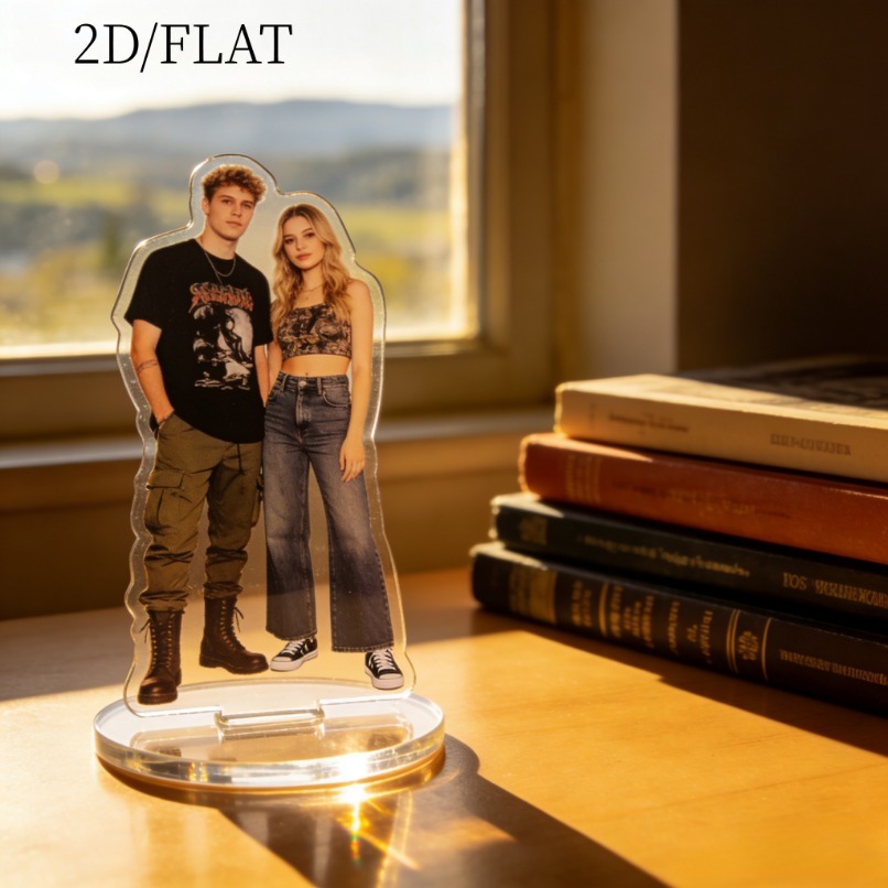 Baby Nursery Bookcase - Petit standee personnalisé 2D, décoration de