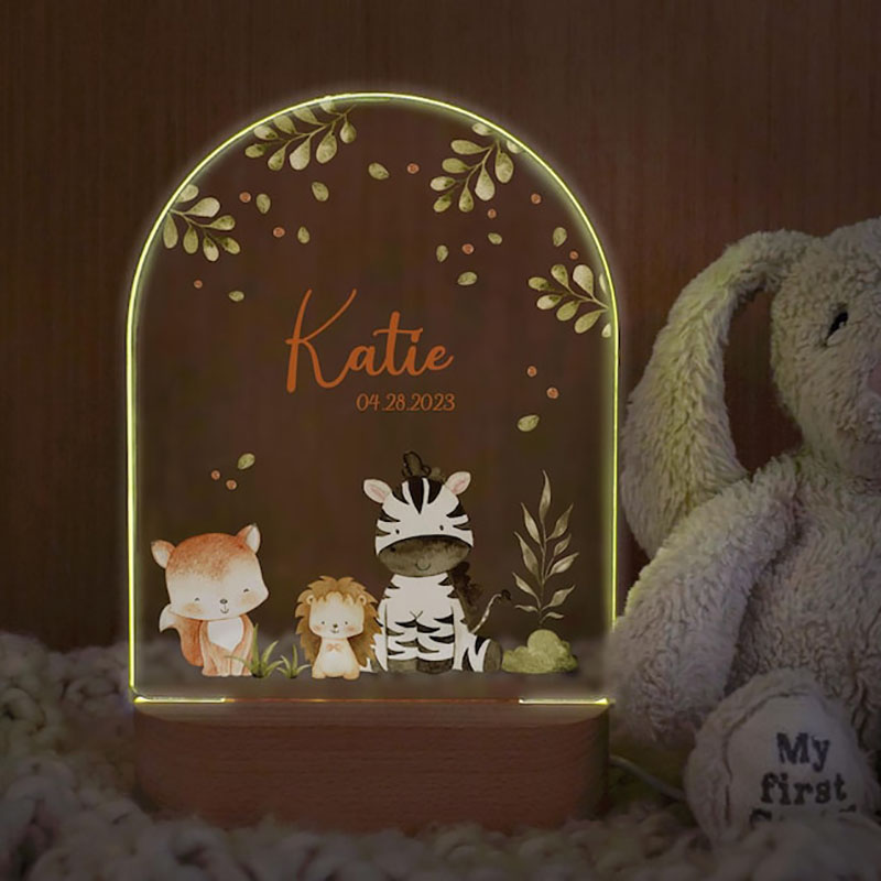 Nom personnalisé bébé veilleus - Baby Nursery Light avis et prix