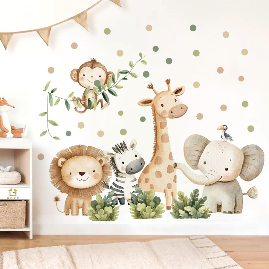 Autocollants muraux animaux de - Baby Nursery Decor Girl avis et prix