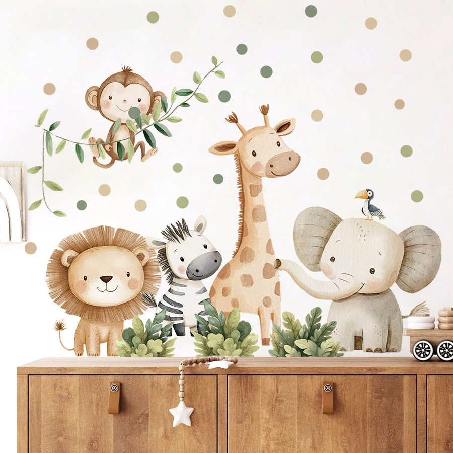Autocollants muraux animaux de - Baby Nursery Decor Girl avis et prix
