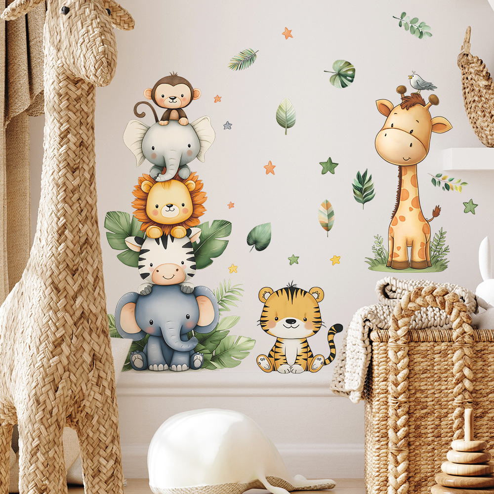 Autocollants muraux animaux de - Baby Nursery Decor Girl avis et prix