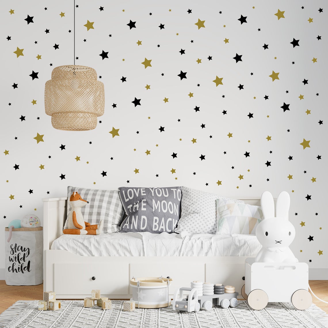 Autocollant Mural en Forme d'É - Baby Nursery Package avis et prix