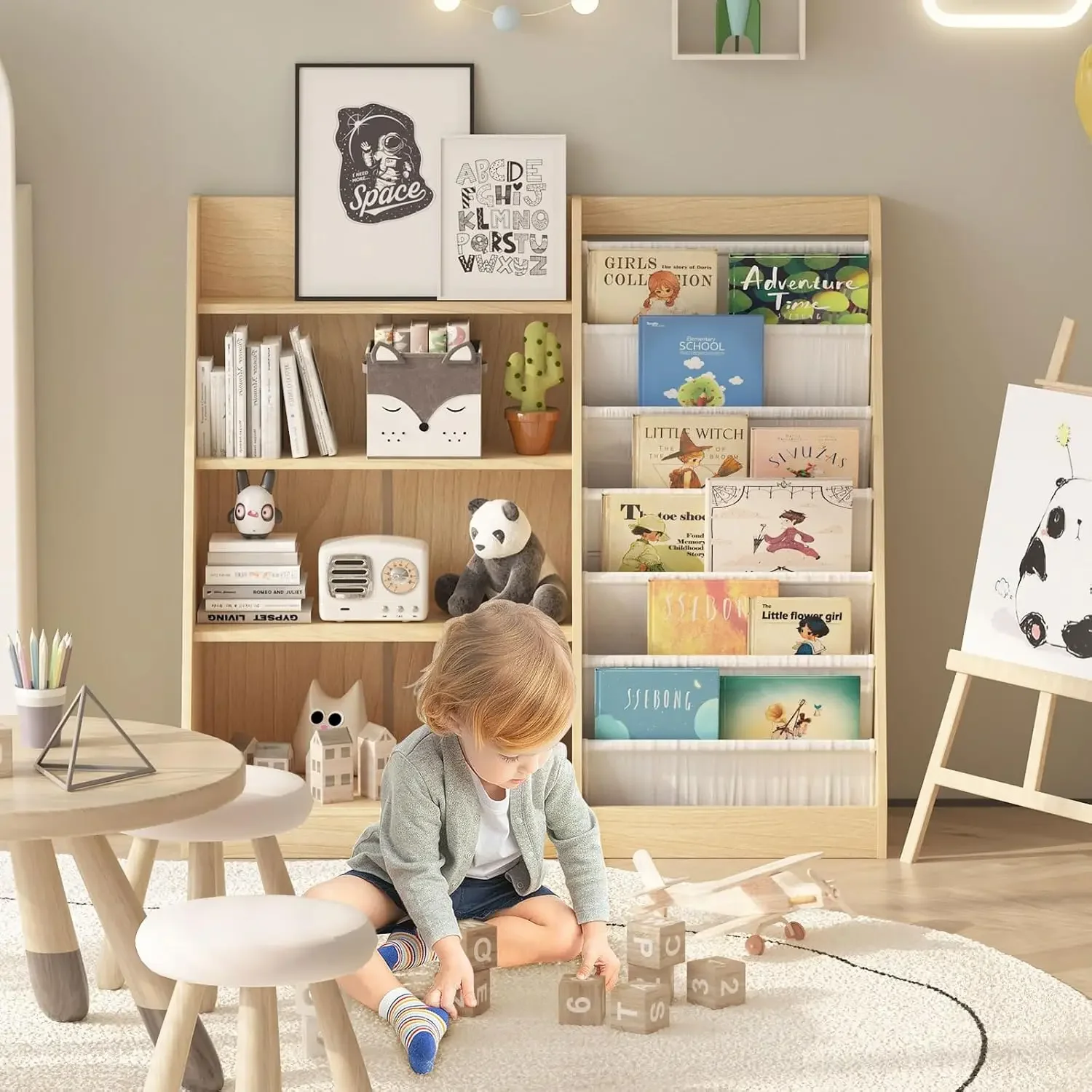 Étagère à livres pour enfants  - Baby Nursery Bookcase avis et prix