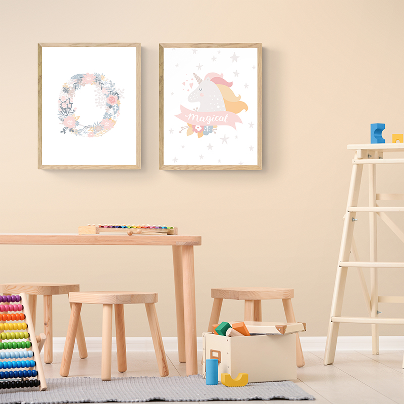 Affiches et impressions sur to - Baby Unicorn Nursery avis et prix