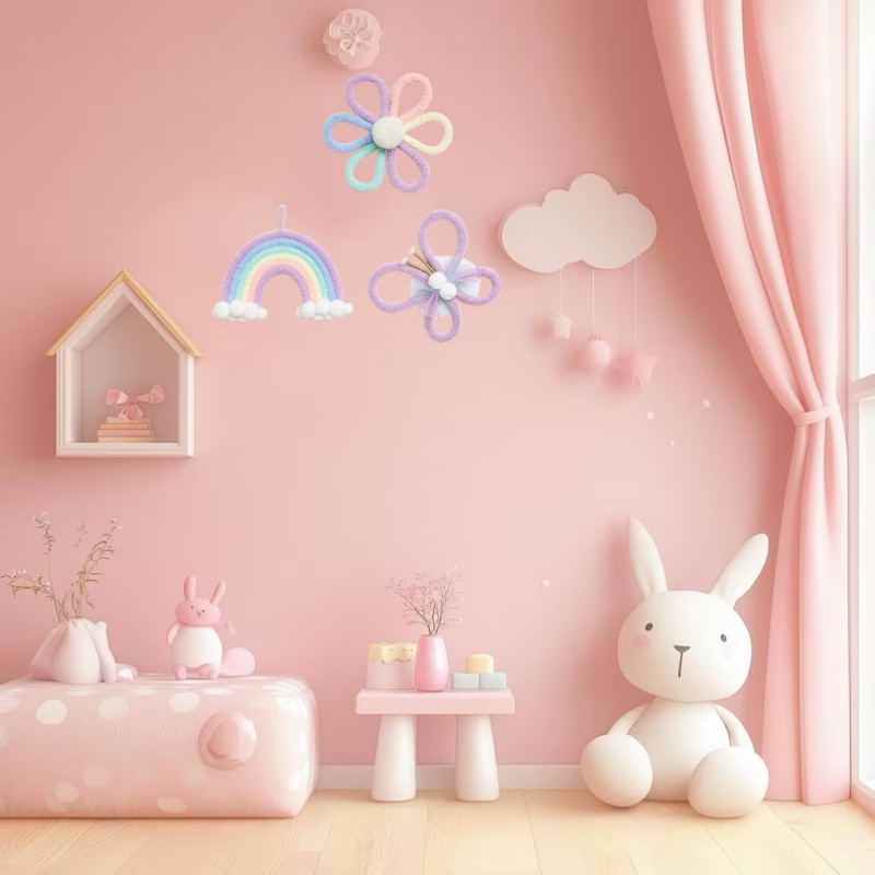 Décoration murale bohème nordi - Baby Nursery Decor Girl avis et prix