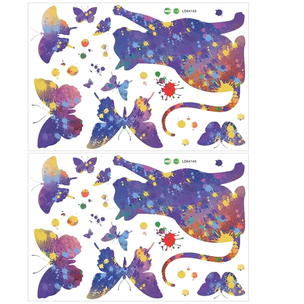 2 feuilles d'autocollants mura - Wall Decal Nursery avis et prix
