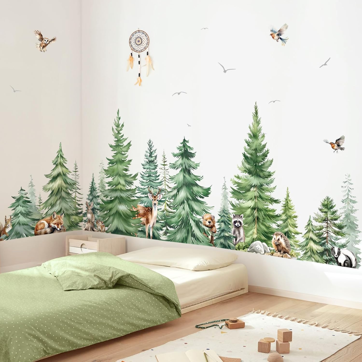 Grand aquarelle pin animaux st - Baby Nursery Package avis et prix
