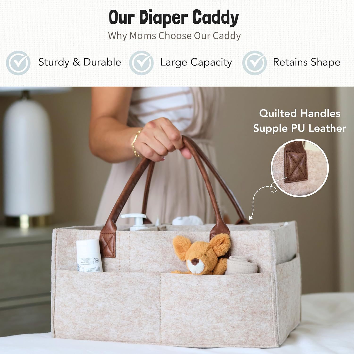 Panier de rangement en feutre  - Baby Nursery Package avis et prix
