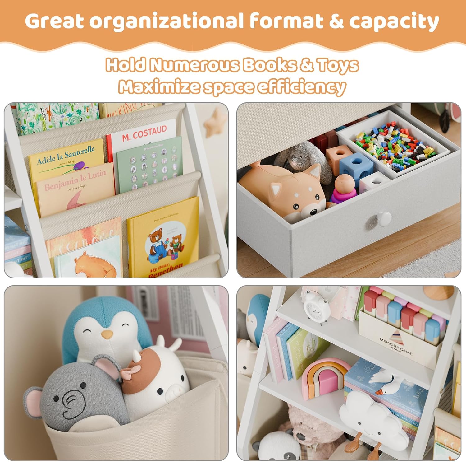 Étagère à livres et rangement  - Baby Nursery Bookcase avis et prix