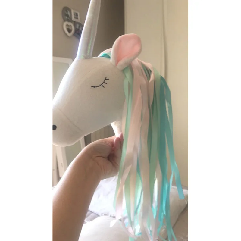 Tête d'animal en peluche licor - Baby Unicorn Nursery avis et prix