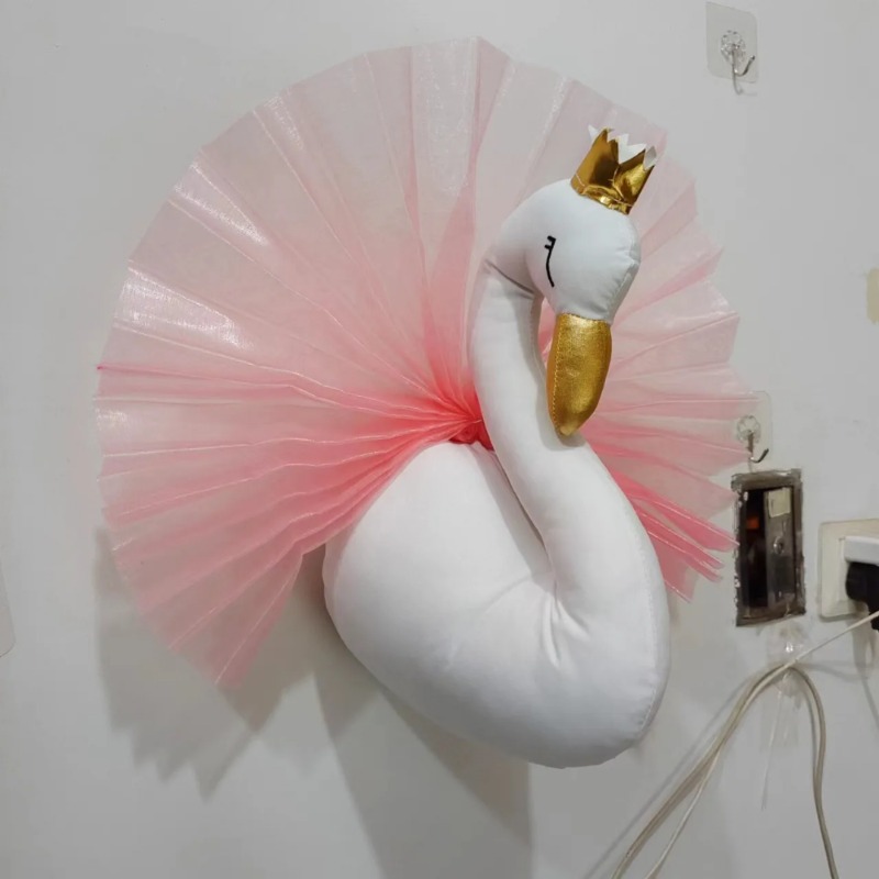 Tête en peluche, éléphant, lic - Baby Unicorn Nursery avis et prix