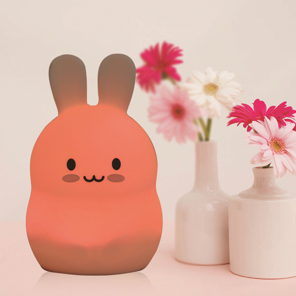 Capteur tactile lapin veilleus - Baby Nursery Light avis et prix