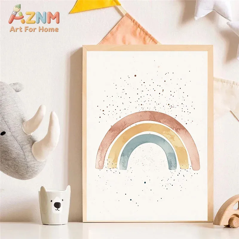 AZNM Tableau mural sur toile à - Baby Unicorn Nursery avis et prix