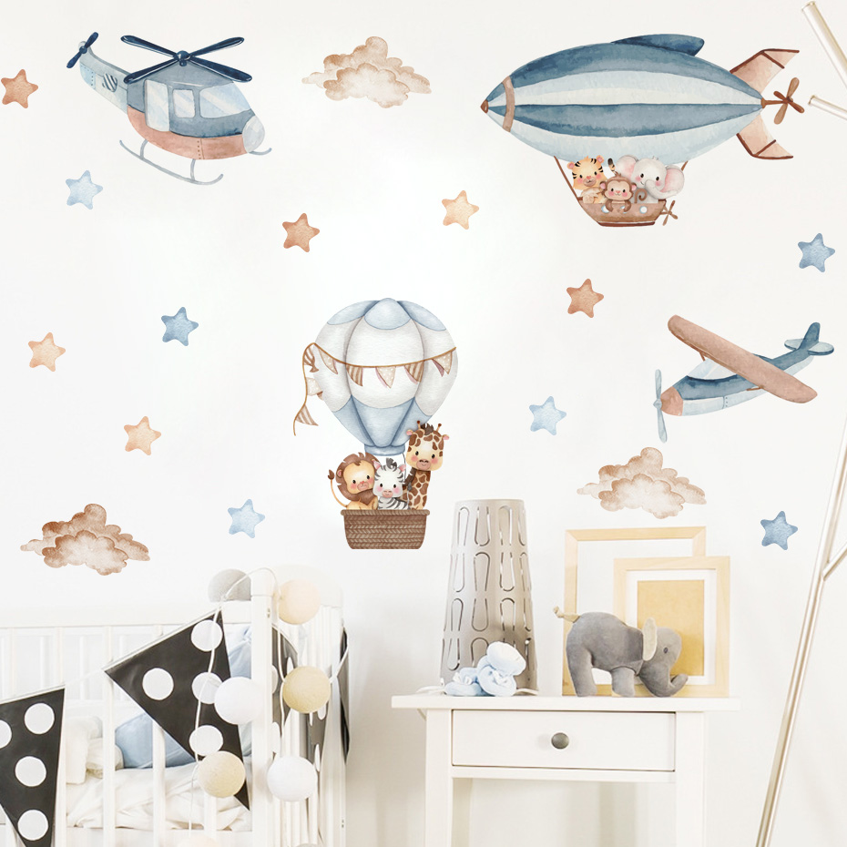 Autocollants muraux animaux aq - Baby Nursery Package avis et prix