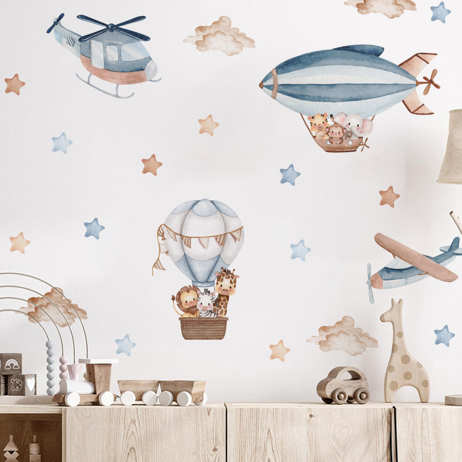 Autocollants muraux animaux aq - Baby Nursery Package avis et prix