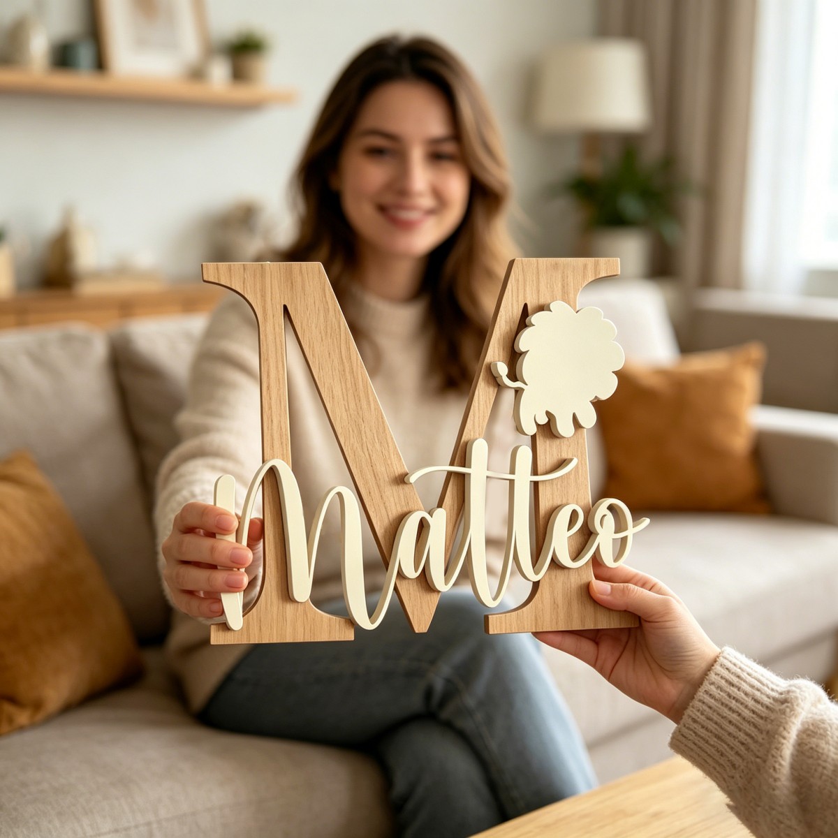 1 plaque nominative en bois pe - Baby Nursery Wall Decor avis et prix