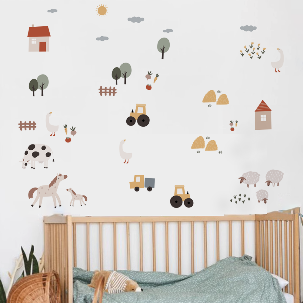 Autocollant mural en vinyle Bo - Baby Nursery Package avis et prix