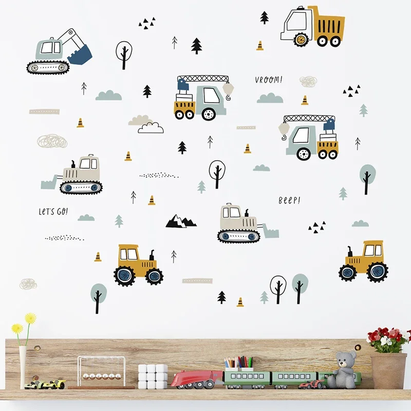Autocollants muraux de camion  - Wall Decal Nursery avis et prix