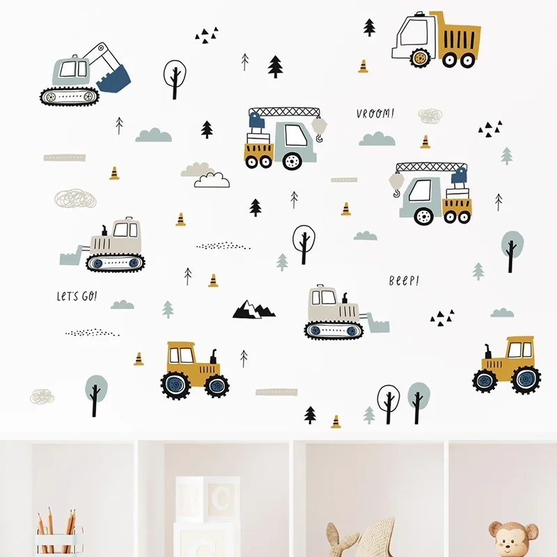 Autocollants muraux de camion  - Wall Decal Nursery avis et prix