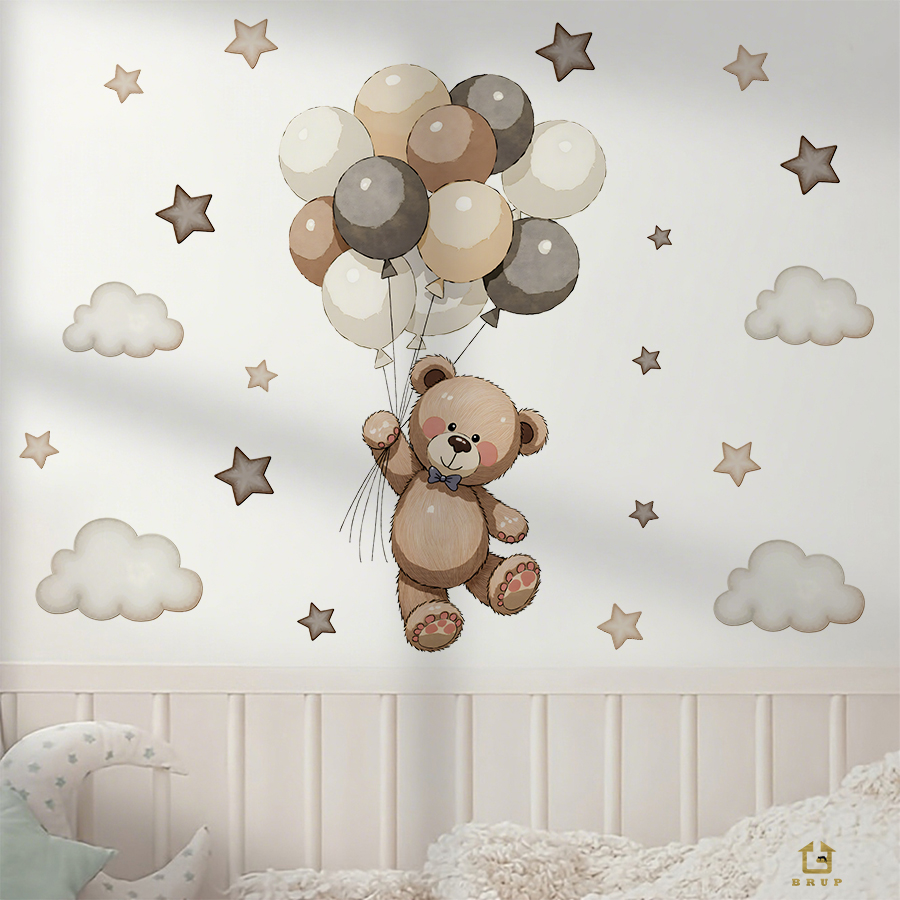 Adorables autocollants muraux  - Wall Decal Nursery avis et prix