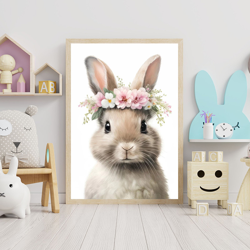 Bébé ours lapin cerf raton lav - Baby Unicorn Nursery avis et prix