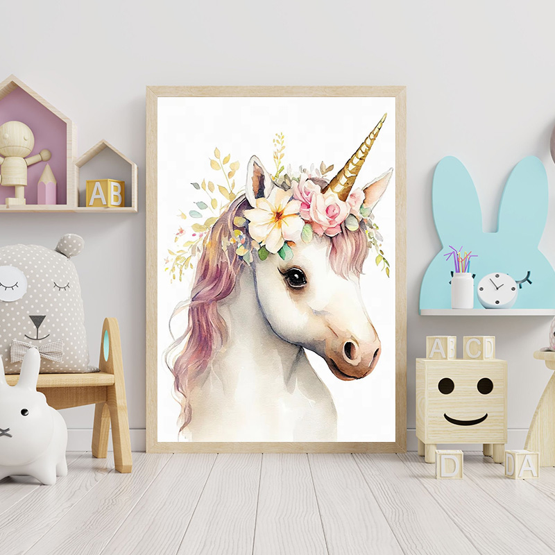 Bébé ours lapin cerf raton lav - Baby Unicorn Nursery avis et prix