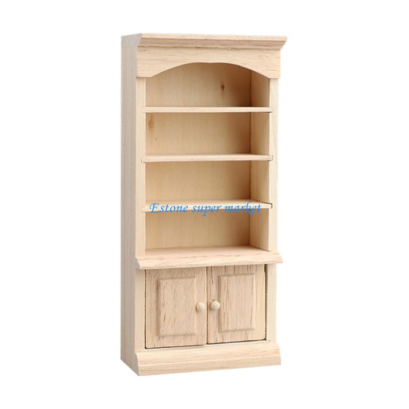 Vitrine Miniature en bois natu - Baby Nursery Bookcase avis et prix