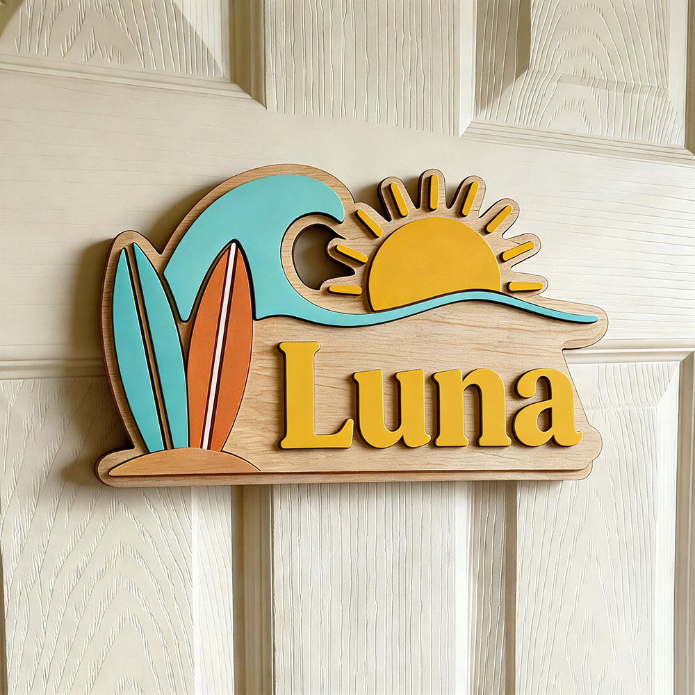 Plaque de porte personnalisée  - Baby Nursery In avis et prix