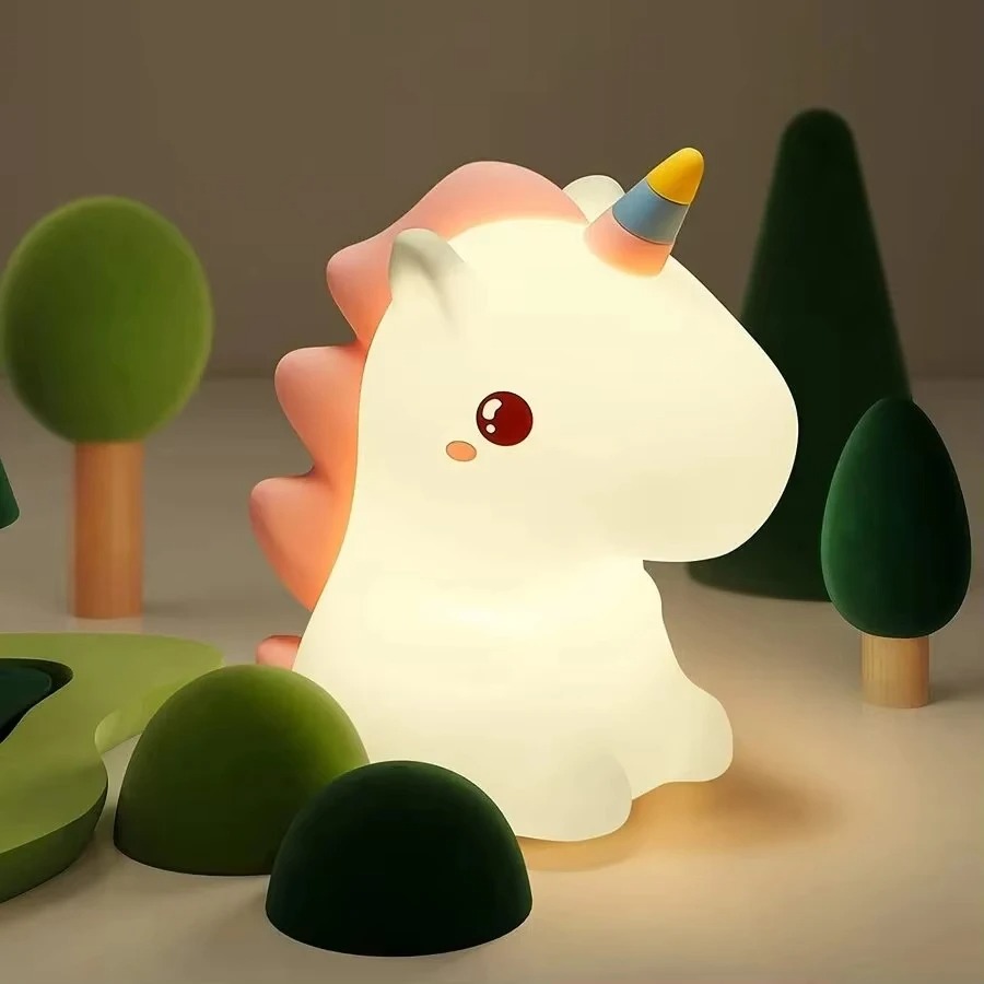 Veilleuse LED USB en silicone  - Baby Unicorn Nursery avis et prix