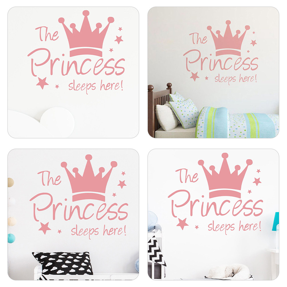 Autocollant mural Princesse En - Wall Decal Nursery avis et prix