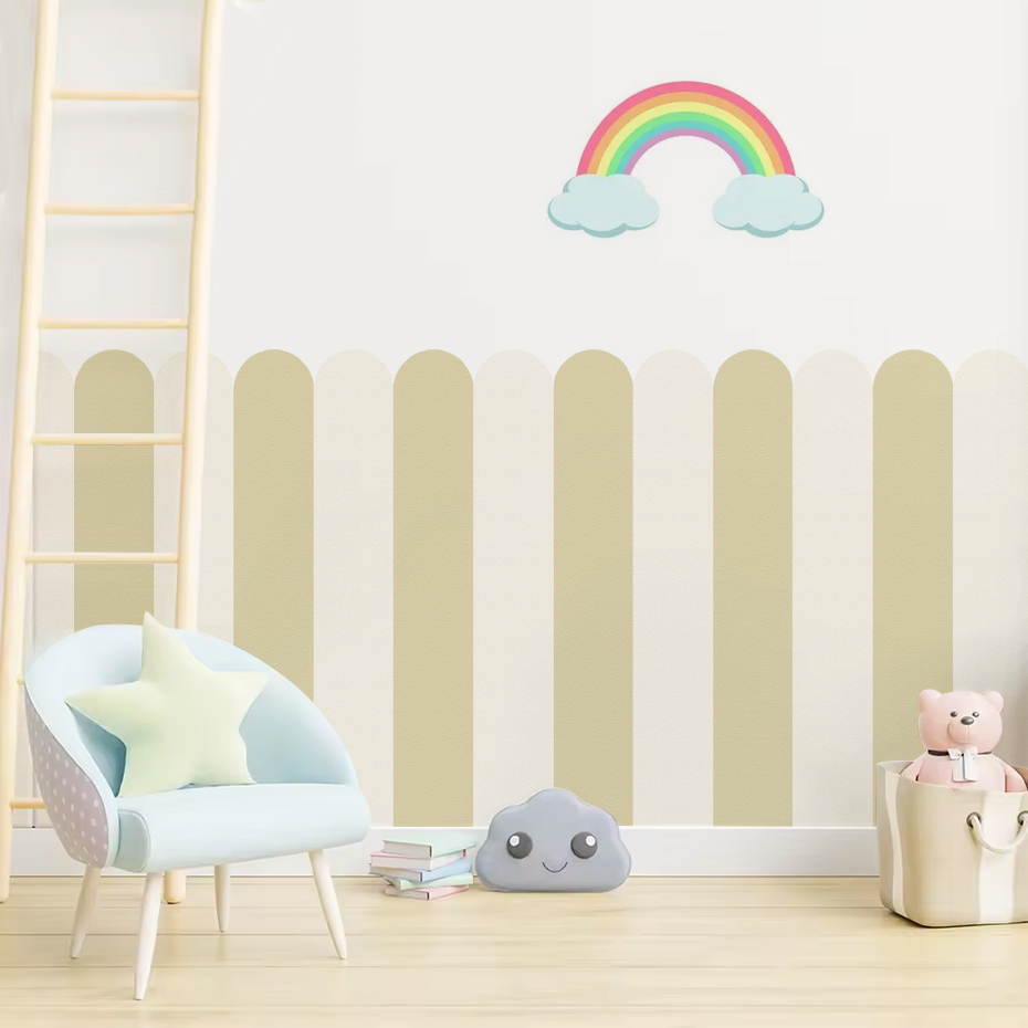 Papier peint en Arc à rayures  - Wall Decal Nursery avis et prix