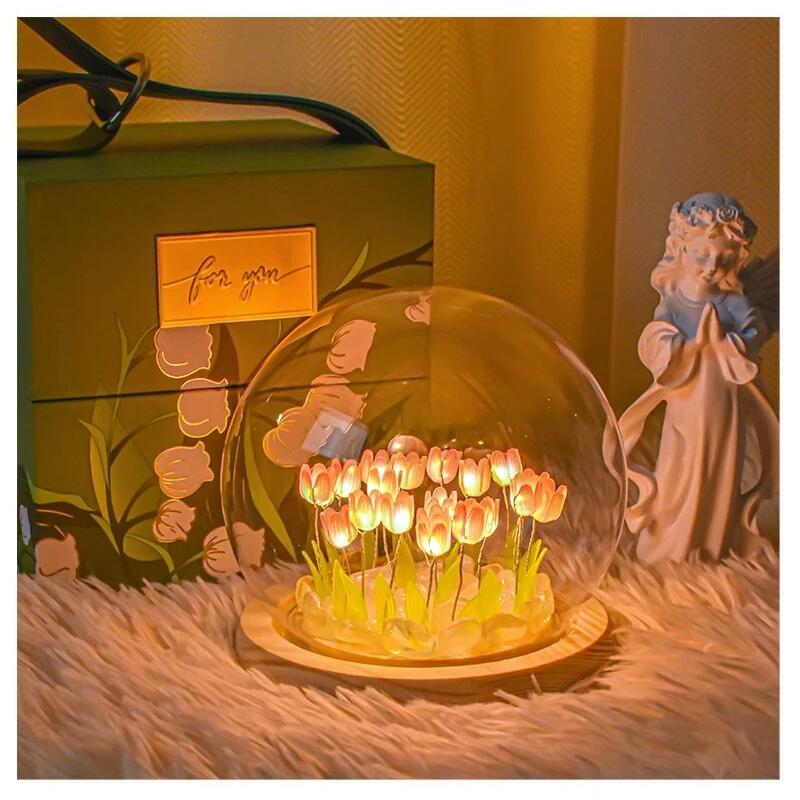 Tulipe artificielle fleur veil - Baby Nursery Light avis et prix
